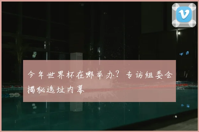 今年世界杯在哪举办?专访组委会揭秘选址内幕