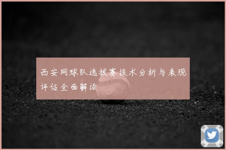 西安网球队选拔赛技术分析与表现评估全面解读